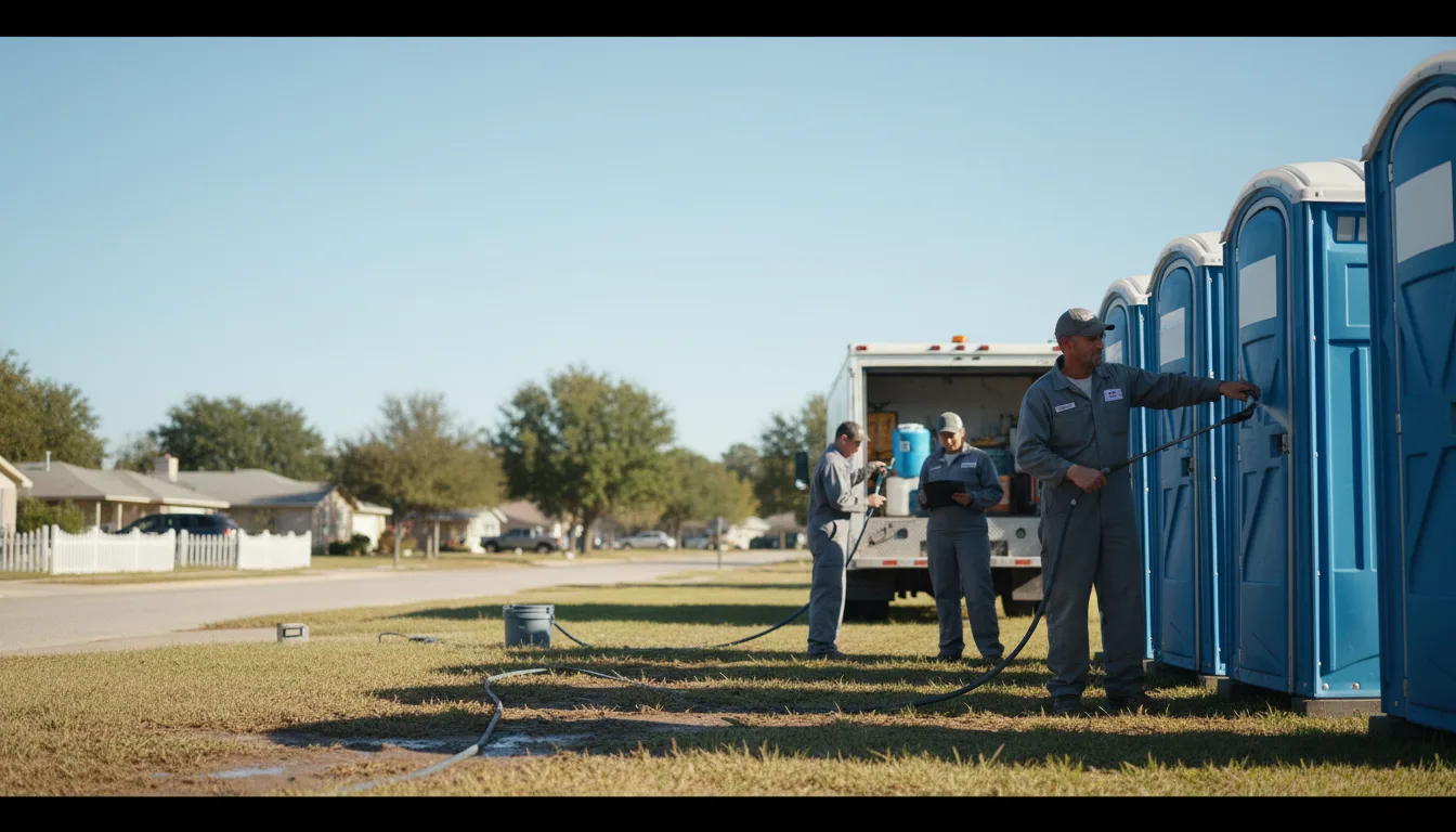 Long-Term Portable Toilet Rental in Newhall, CA near me